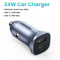 UGREEN 24W Dual Port Car Charger Fast Car Charger With QC 40 USBC Fast Charging For IPhone Samsun 1
