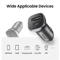UGREEN 24W Dual Port Car Charger Fast Car Charger With QC 40 USBC Fast Charging For IPhone Samsun 3