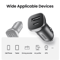 UGREEN 24W Dual Port Car Charger Fast Car Charger With QC 40 USBC Fast Charging For IPhone Samsun 3