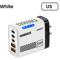 240W GaN 5 Port USBC Fast Charger With EU US Plug For Laptop And Phone 1