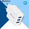 Universal 3 Port USB Travel Charger With EU US UK Plug 2