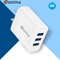 Universal 3 Port USB Travel Charger With EU US UK Plug 5