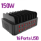 150W 16 Port USBC Fast Charging Station Stand For Phones And Tablets 2