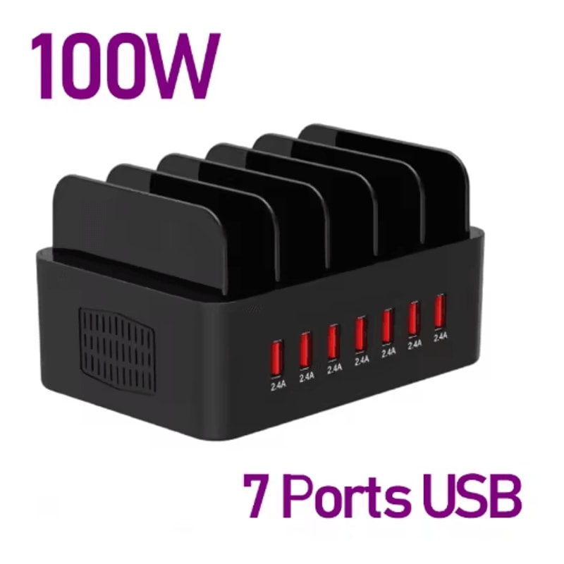 150W 16 Port USBC Fast Charging Station Stand For Phones And Tablets 3