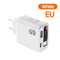 65W USBC Fast Charger With Retractable Cable For IPhone And Samsung 4