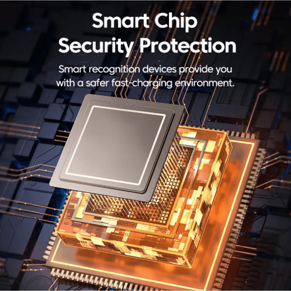 65W USBC Fast Charger With Retractable Cable For IPhone And Samsung 8