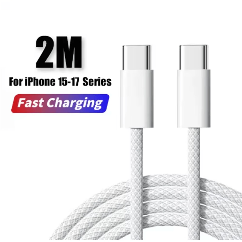 40W PD USB C Fast Charger With Type C Cable For IPhone And IPad 6