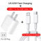40W PD USB C Fast Charger With Type C Cable For IPhone And IPad 13