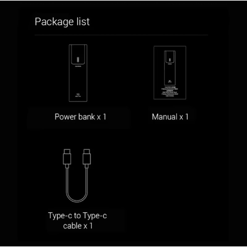 CUKTECH No 10 10000mAh 150W Portable Power Bank With Dual USB C Output 3