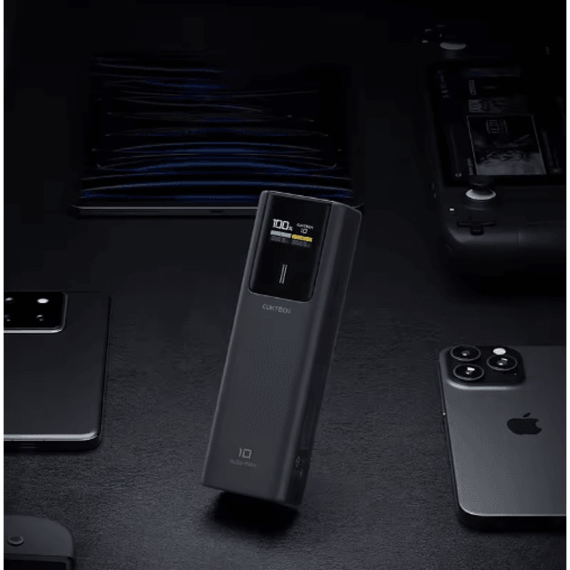 CUKTECH No 10 10000mAh 150W Portable Power Bank With Dual USB C Output 7