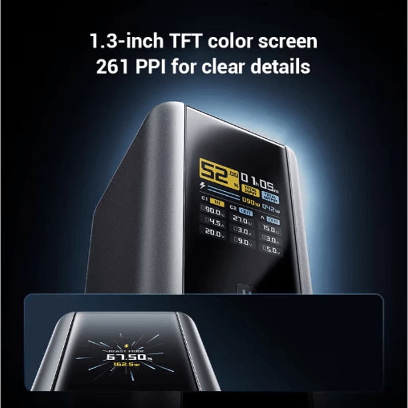 CUKTECH No 15 Ultra 20000mAh 165W Portable Power Bank With Screen Display 5