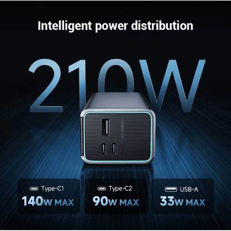 CUKTECH No 15 Ultra 20000mAh 165W Portable Power Bank With Screen Display 6