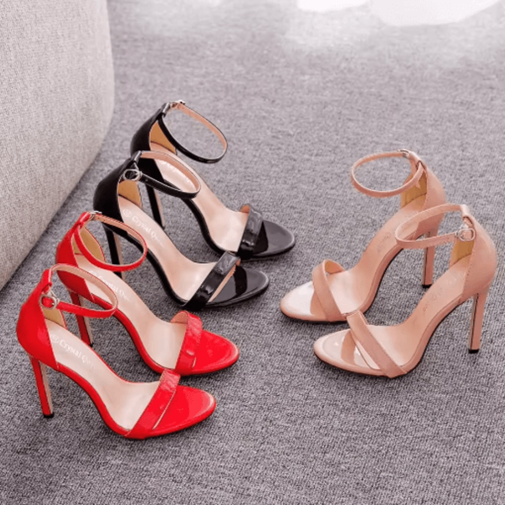 Plus Size Summer High Heel Sandals 35 To 46 For Wedding And Evening Wear 12