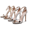 Plus Size Summer High Heel Sandals 35 To 46 For Wedding And Evening Wear 0