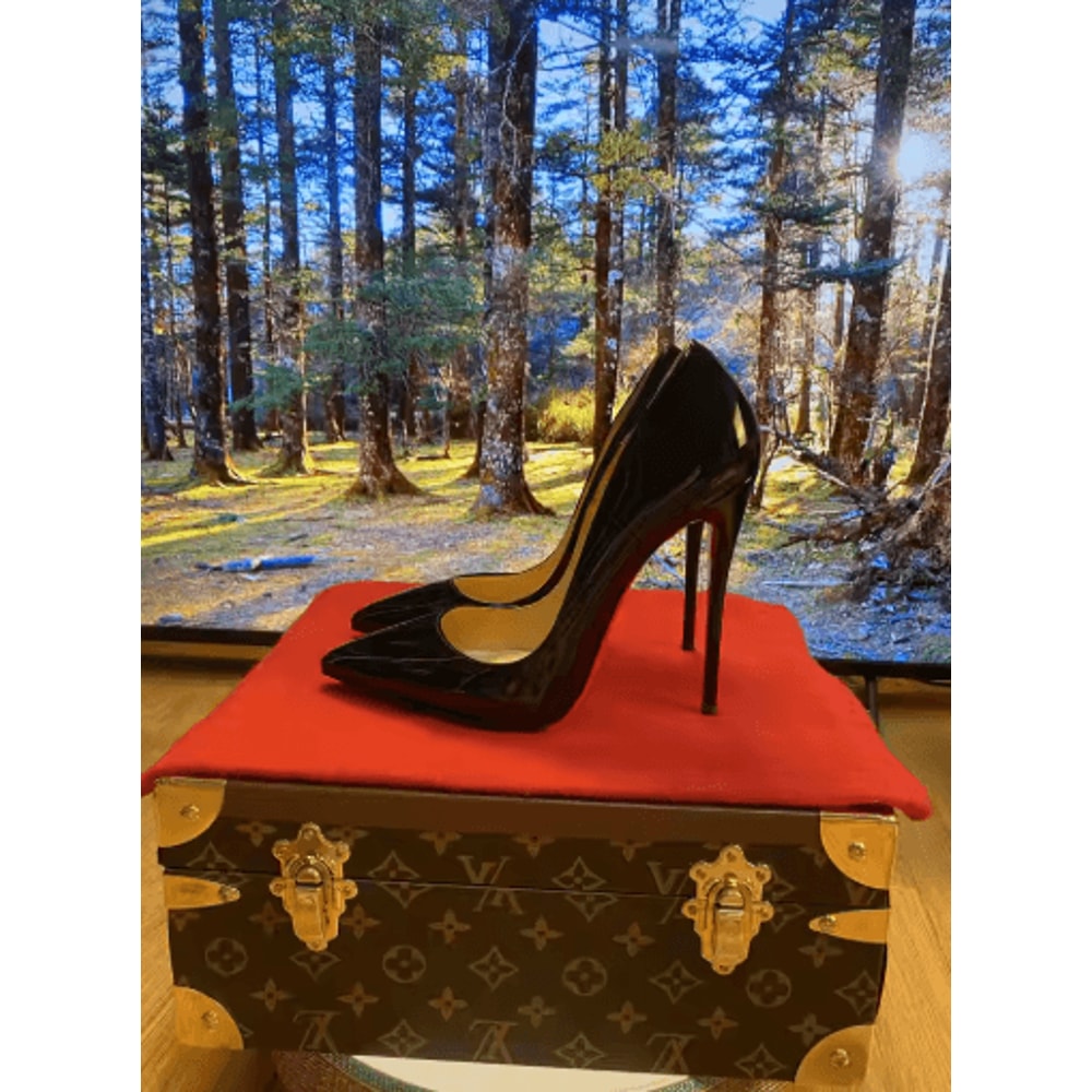 Classic Patent Leather Stiletto Pumps 10cm To 12cm Nude Work Heels 33t O 46 9