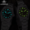 ADDIESDIVE AD2096 100M Waterproof Stainless Steel Quartz Watch 4