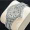 2025 Luxury Gold Iced Diamond Quartz Watch For Women 3
