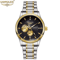 LONGLUX Automatic Skeleton Stainless Steel Luxury Watch For Men 1