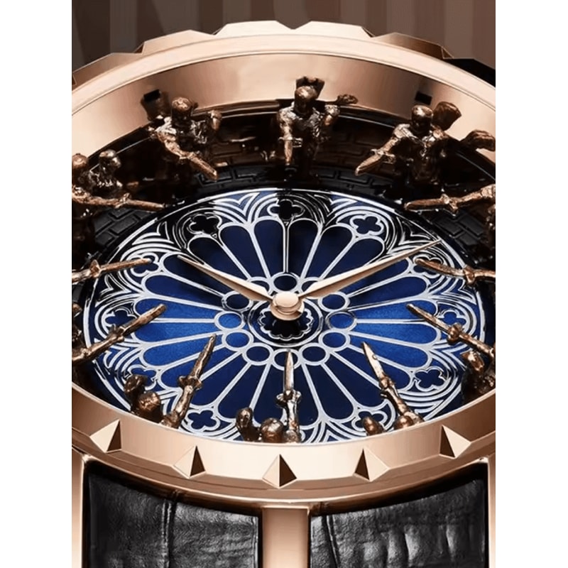 Mens Large Dial Luxury Sports Quartz Watch 5