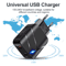 28W Dual USB QC30 Fast Charger With LED Light EU Plug 3