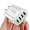 4 Port USB Wall Charger 3A QC 30 Fast Charger Adapter With EU And US Plug 1
