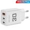 30W USB C Charger 3 Port Fast Charging Adapter With QC30 EU US Plug 5