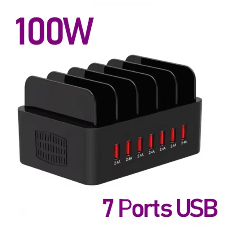 150W 16 Port USB C Charging Station Stand Universal Fast Charging Hub For Multiple Devices 3