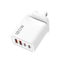 120W 4 Port USB C Wall Charger With Fast Charging Cable For Samsung IPhone Huawei 7