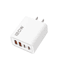 120W 4 Port USB C Wall Charger With Fast Charging Cable For Samsung IPhone Huawei 8