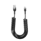 66W 5A USB C Fast Charging Spring Car Cable Portable Type C Data Cable 1