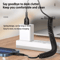 66W 5A USB C Fast Charging Spring Car Cable Portable Type C Data Cable 3