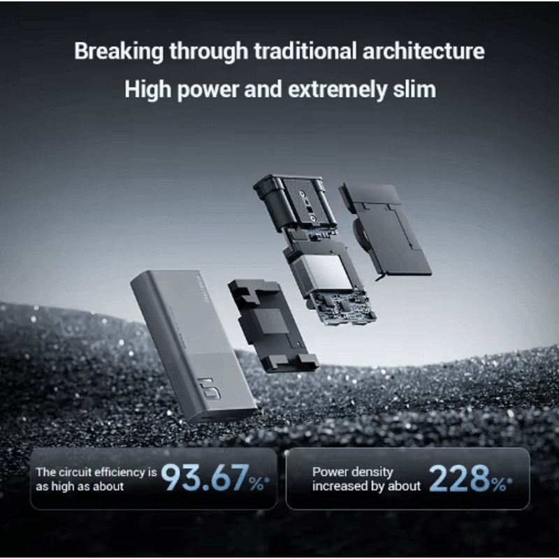 CUKTECH UltraThin 65W GaN Charger USB C PD 30 QC 30 Fast Wall Adapter 8