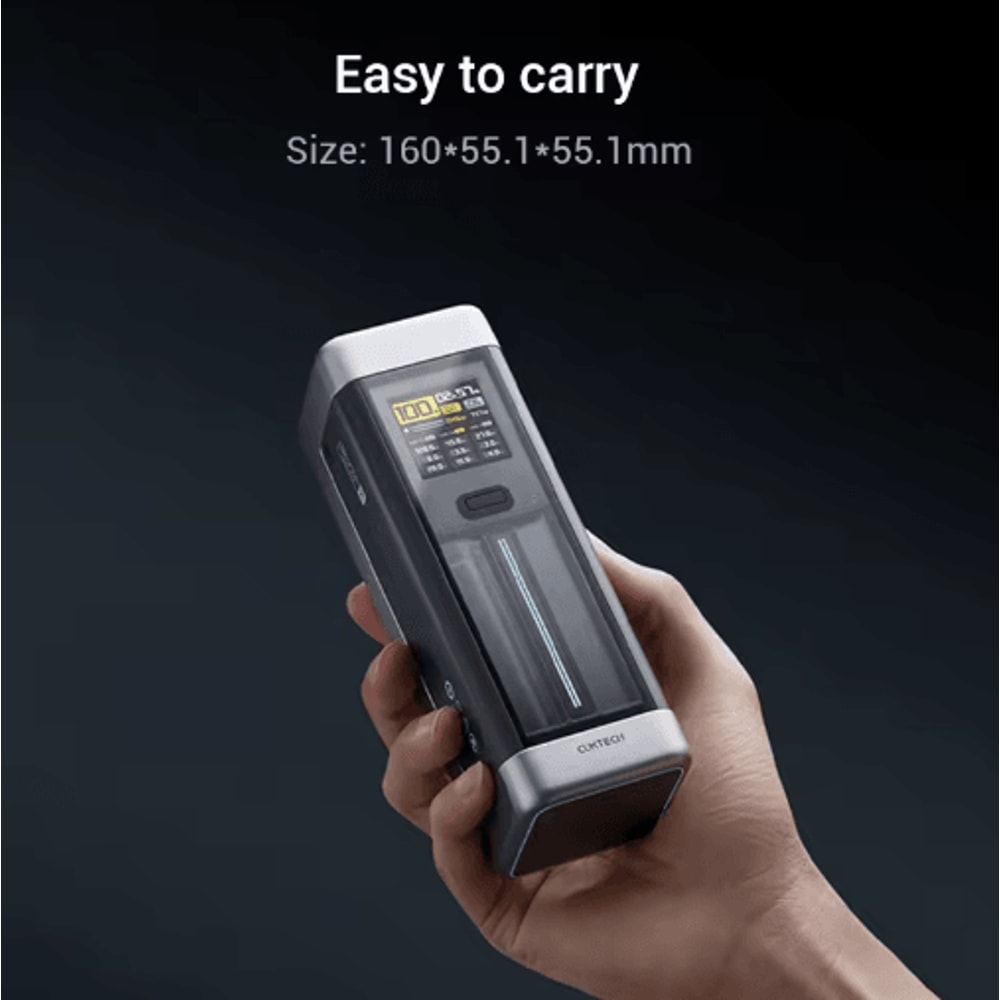 CUKTECH NO20 25000mAh 210W Power Bank With 140W USB C 3 Port Portable Charger 3