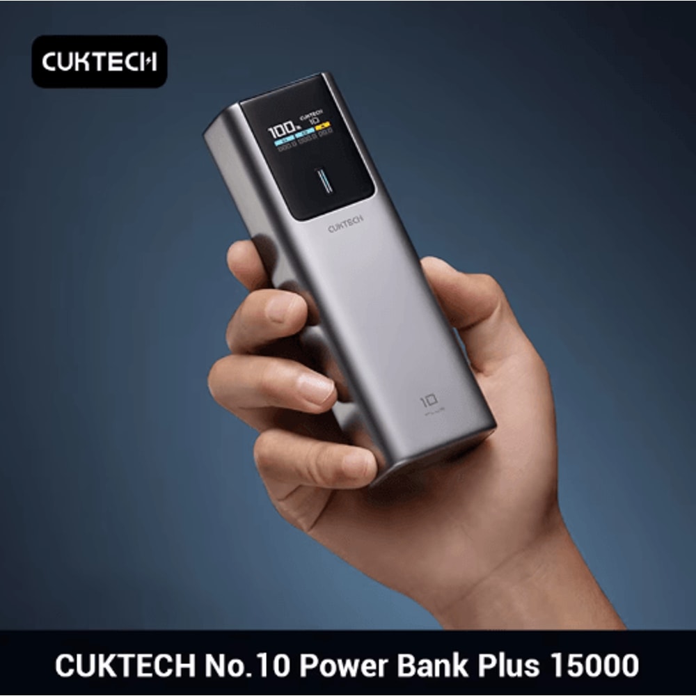 CUKTECH No10 Power Bank Plus 15000mAh 120W PD PPS Portable Charger 0