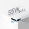 CUKTECH 20000mAh 55W USB C Power Bank With BuiltIn Cable TwoWay Fast Charging 4