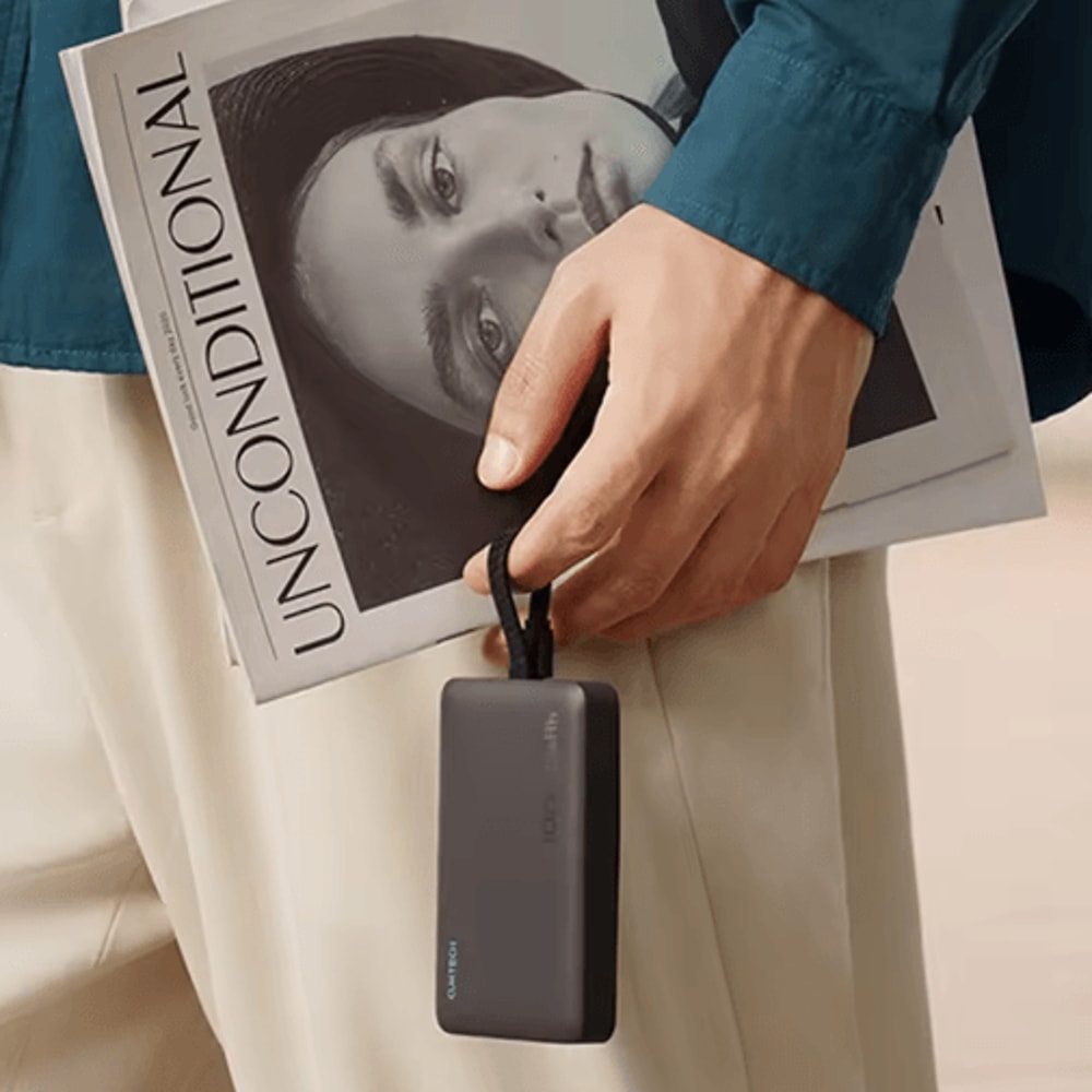 CUKTECH WPB100L Magnetic Power Bank 10000mAh With BuiltIn Cable And 75W Wireless Charging 4