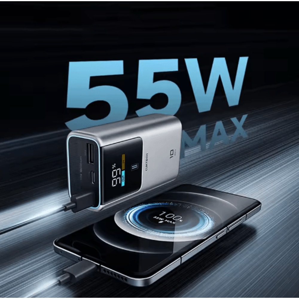 CUKTECH 10 Mini PB1055 10000mAh 55W 2Port Fast Charging Power Bank 6