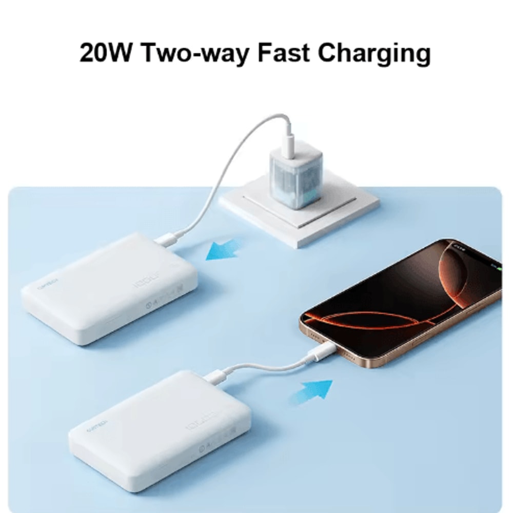 CUKTECH WPB100N Magnetic Power Bank 10000mAh With Charging Base And 75W Wireless Charging 6
