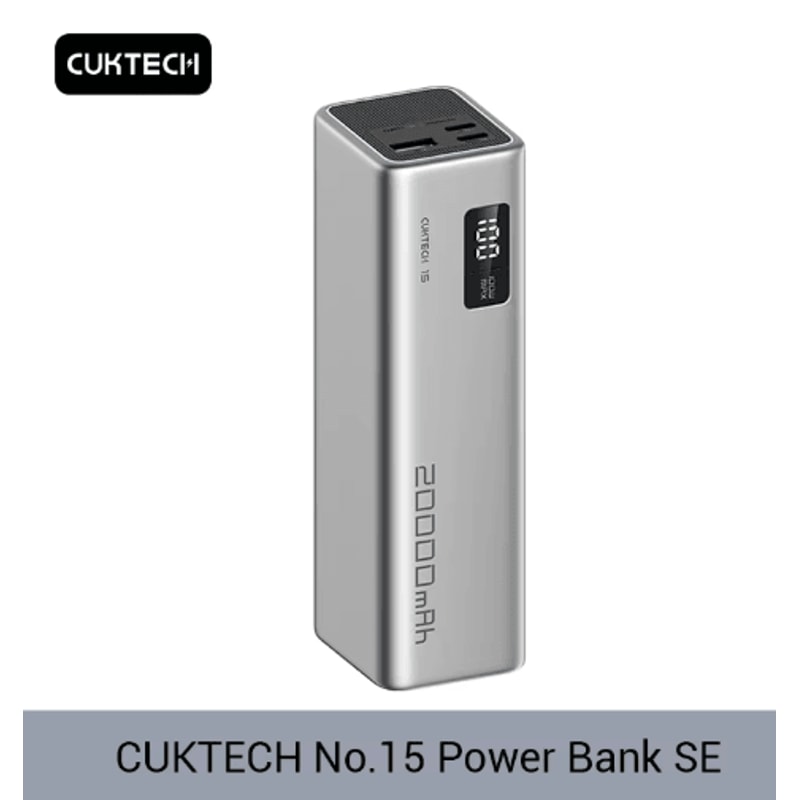CUKTECH PB200 No15 SE 20000mAh 100W Power Bank With Screen Display 0