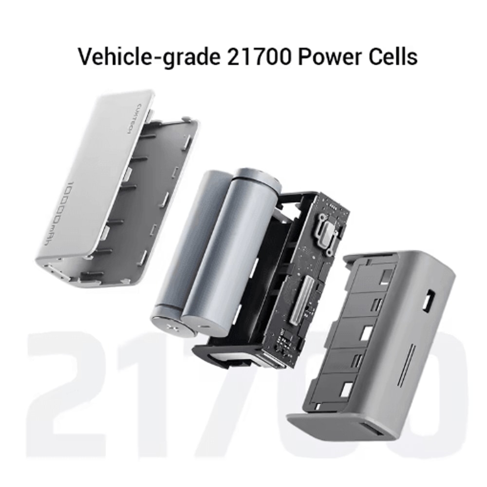 CUKTECH PB100S 10000mAh Pocket Power Bank 30W USB C TwoWay Fast Charging 7