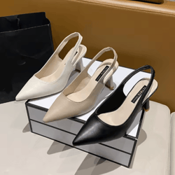 2024 summer pointed toe stiletto sandals elegant banquet high heels for women