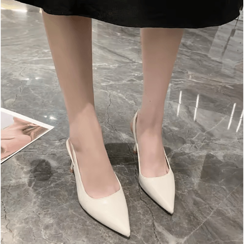 2024 Summer Pointed Toe Stiletto Sandals Elegant Banquet High Heels For Women 8