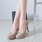 Classic Patent Leather Platform Wedding Pumps Nude High Heels For Women 34 To 42 1
