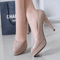 Classic Patent Leather Platform Wedding Pumps Nude High Heels For Women 34 To 42 6