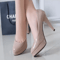 Classic Patent Leather Platform Wedding Pumps Nude High Heels For Women 34 To 42 6