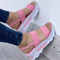 Lightweight Platform Wedge Sandals For Women Casual Summer Heel Shoes 1