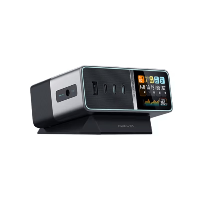 CUKTECH 30 Ultra 300W GaN Desktop Charging Station With Smart IPS Display 2