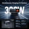 CUKTECH 30 Ultra 300W GaN Desktop Charging Station With Smart IPS Display 5