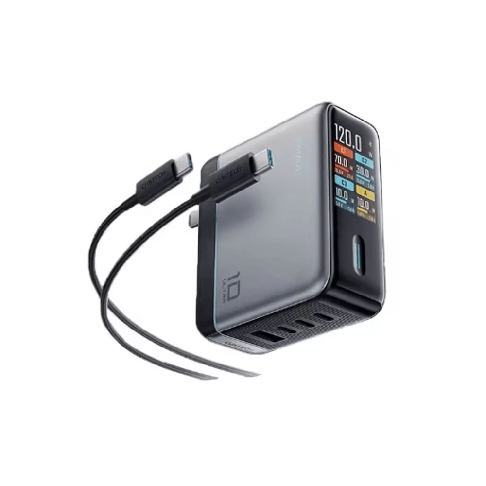 CUKTECH 10 Ultra 120W GaN USBC Smart Power Adaptor With Display 1