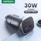 UGREEN Ultra Fast Car Charger USBC PD Quick Charge Adapter For IPhone Xiaomi 0
